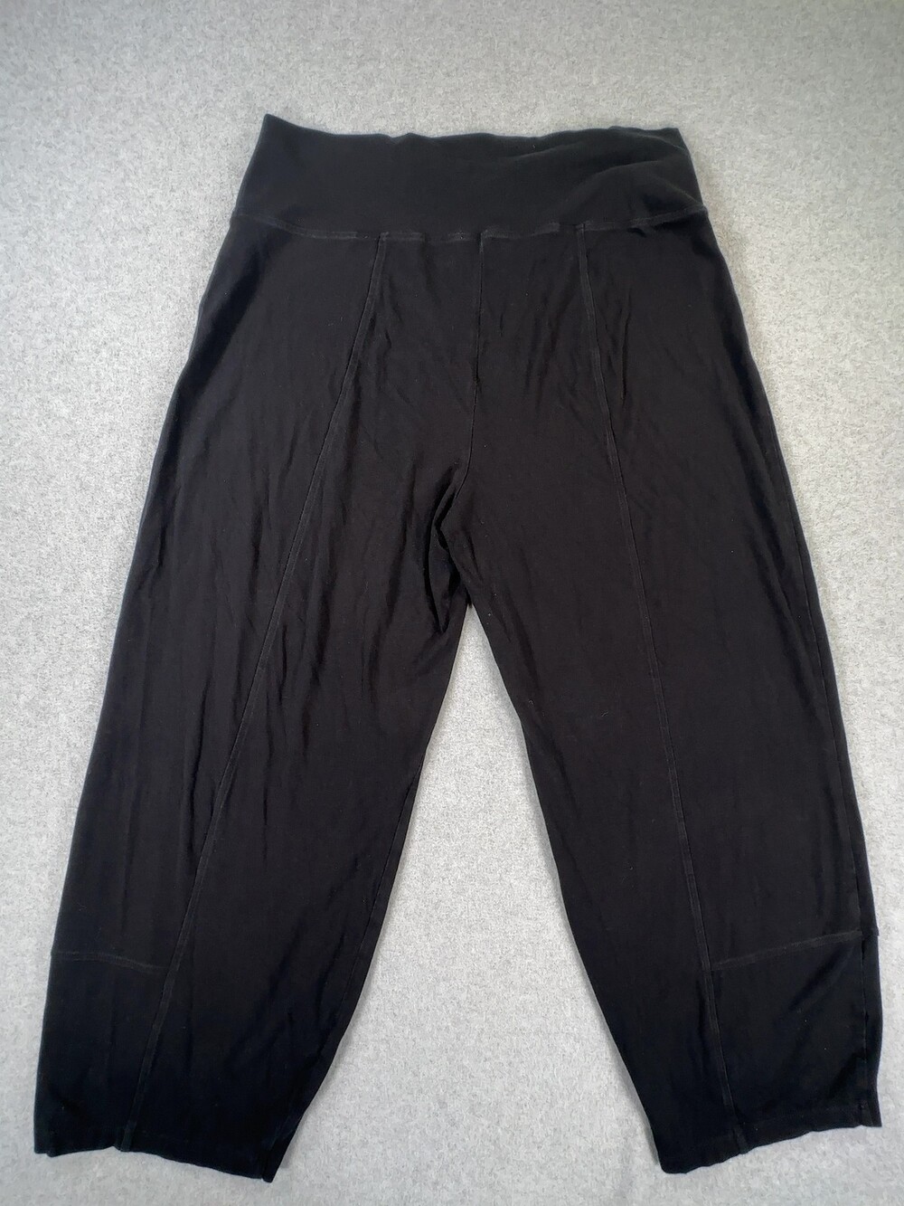 Eileen Fisher Cropped Pants Women's Black Size Medium - Picture 7 of 10